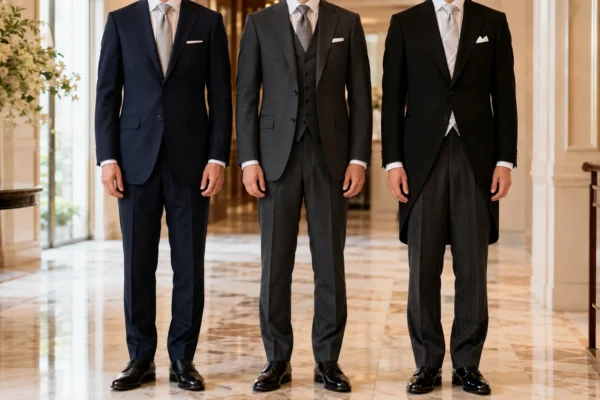 結婚式の男性ゲストの服装｜スーツ・ネクタイ・靴と立場別の格
