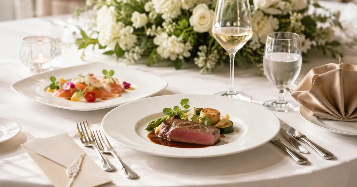結婚式の料理の相場｜1人あたりの単価と、ご祝儀3万円のうち食事代はいくらか