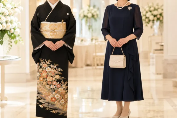 結婚式の母親の服装｜黒留袖とマザードレスの選び方・相場・レンタルか購入か