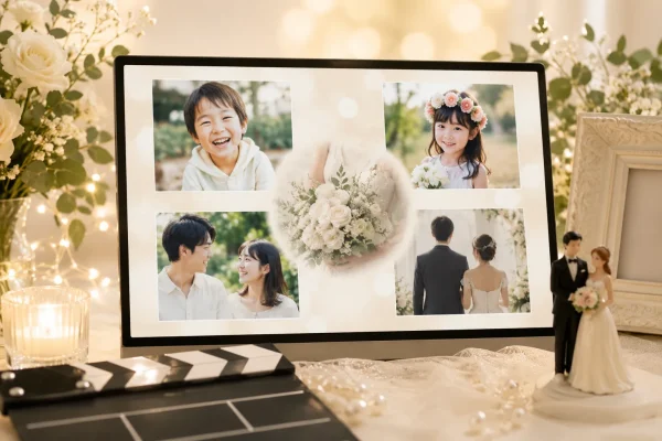 結婚式プロフィールムービーのコメント例文100選｜写真別・シーン別に使える文章集