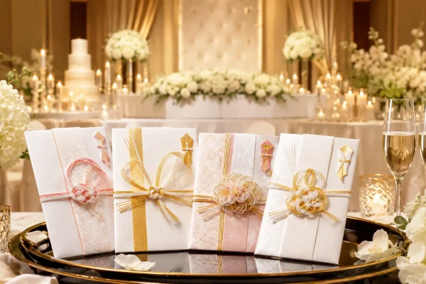 結婚式の受付のお礼はいくら？相場・渡し方・封筒の書き方を解説