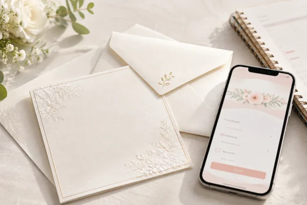 結婚式の招待状はWebと紙どっち？相手別の送り分けと併用したときの出欠管理