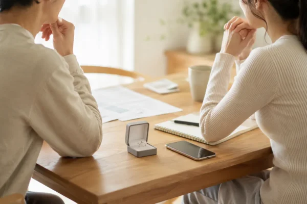婚約指輪は必要？｜「なかった」32.9%という数字と、相場43.8万円の考え方