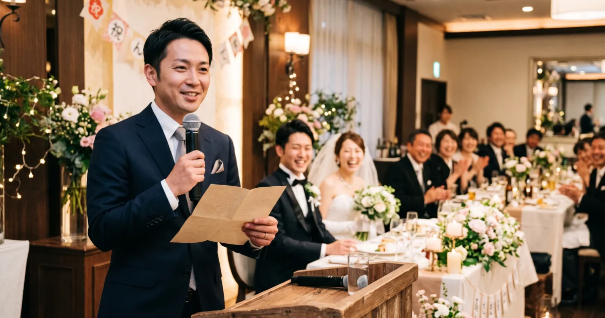 結婚式のスピーチ・余興を頼まれたら｜準備の進め方と失礼のない断り方