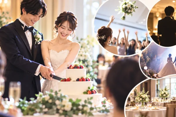 結婚式の演出、2割を超えたのはケーキ入刀だけ｜4位は「演出をしない」18.0%