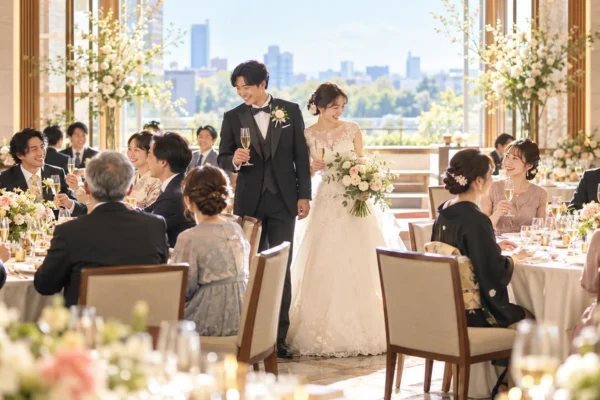 結婚式のゲストは夫側24.5人・妻側23.0人｜人数は合わせなくていい、という実測