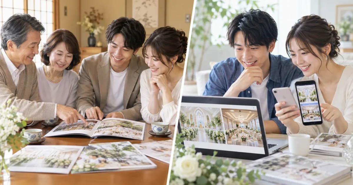 結婚式場はどこで見つけた？｜親の紹介27.1%が、ネット全部の25.3%を上回る