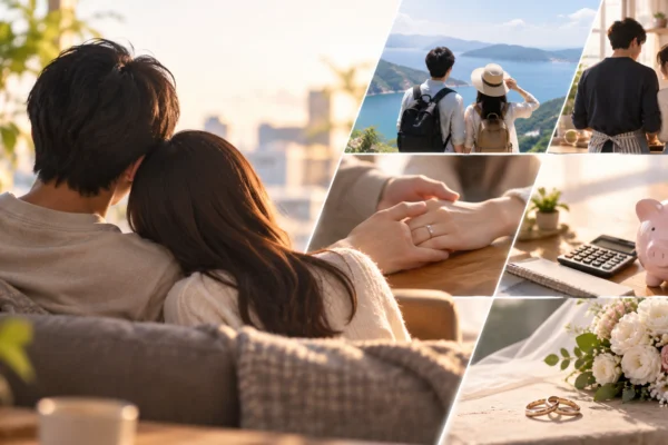 結婚を決めたきっかけ｜「一緒にいたい」48.3%、「お金がたまったから」は1.5%
