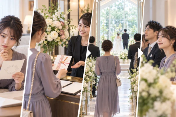 結婚式に出たことがない人が23.9%｜社会人になってからの出席回数と、初めてでも困らない順番