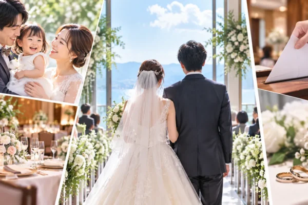 結婚式をやる気にさせるもの｜1位は「子どもがいてもできる」58.3%、最下位は会費制24.5%