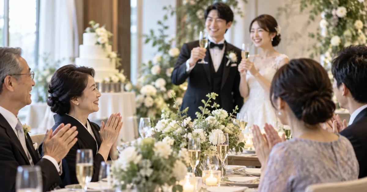 披露宴をやる理由｜トップ3は全部「親」、「自分たちが楽しむため」は8.1%