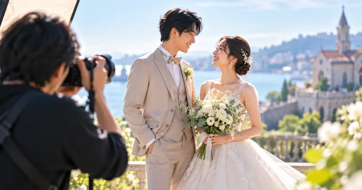 結婚式の前撮りをした理由1位は「記念に残したかった」44.4%｜後悔の上位4つは全部「人」