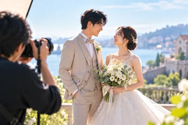 結婚式の前撮りをした理由1位は「記念に残したかった」44.4%｜後悔の上位4つは全部「人」