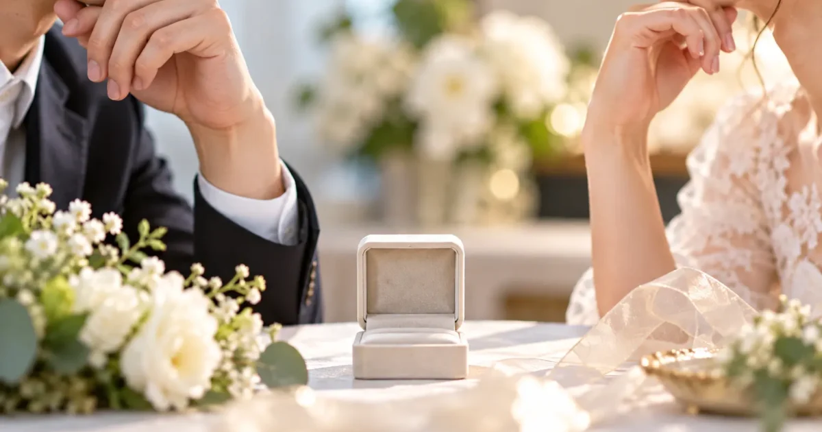 結婚指輪を用意しなかったのは夫側14.2%・妻側14.4%｜よく見る1.4%と10倍違う理由