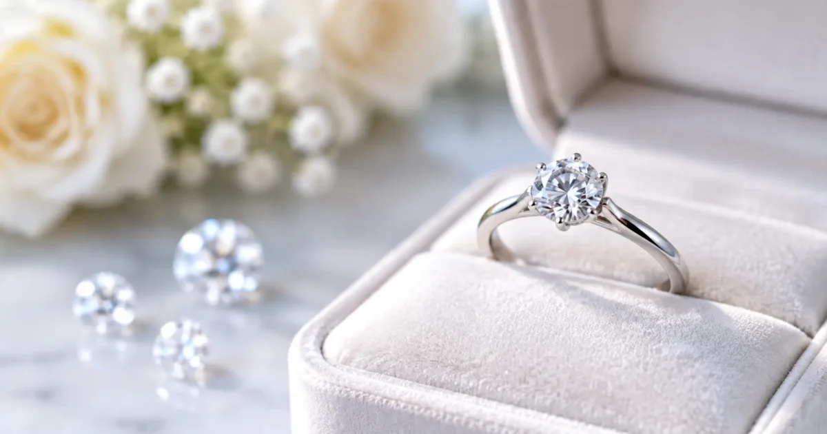 婚約指輪のダイヤは何カラット？｜最多は0.2〜0.3ctの34.6%、1ct以上は2.6%
