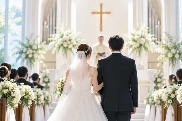 キリスト教式36.2%なのに教会で挙げたのは4.1%｜挙式会場の54.7%は結婚式場