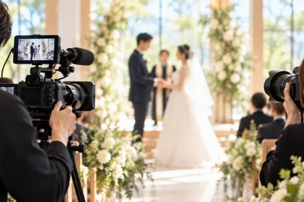 結婚式のビデオ撮影、撮らなかった人は42.6%｜写真は70.7%が撮影、費用は平均14.7万円と16.0万円